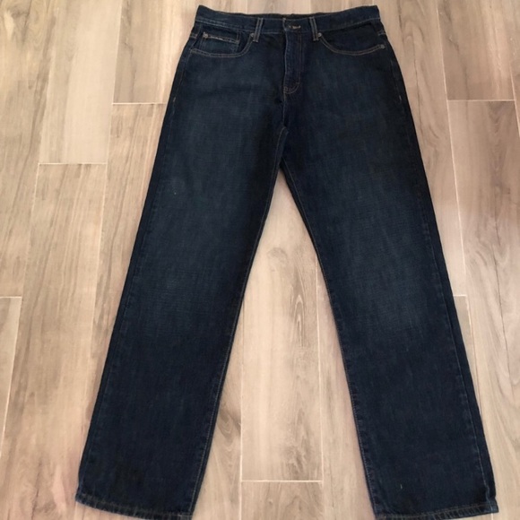 Calvin Klein Dark Jeans. 34x33 - Picture 2 of 8